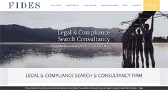 Desktop Screenshot of fidessearch.com
